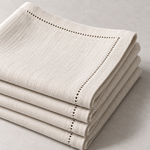 Auna Dinner Napkin Set — carousel texture detail
