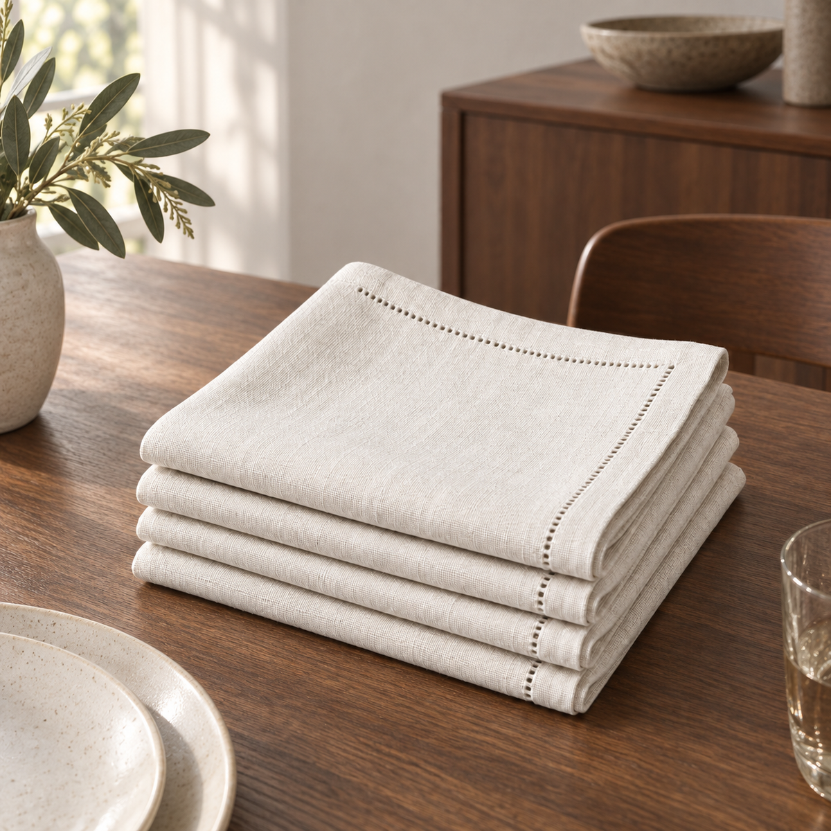 Auna Dinner Napkin Set — carousel in-room use