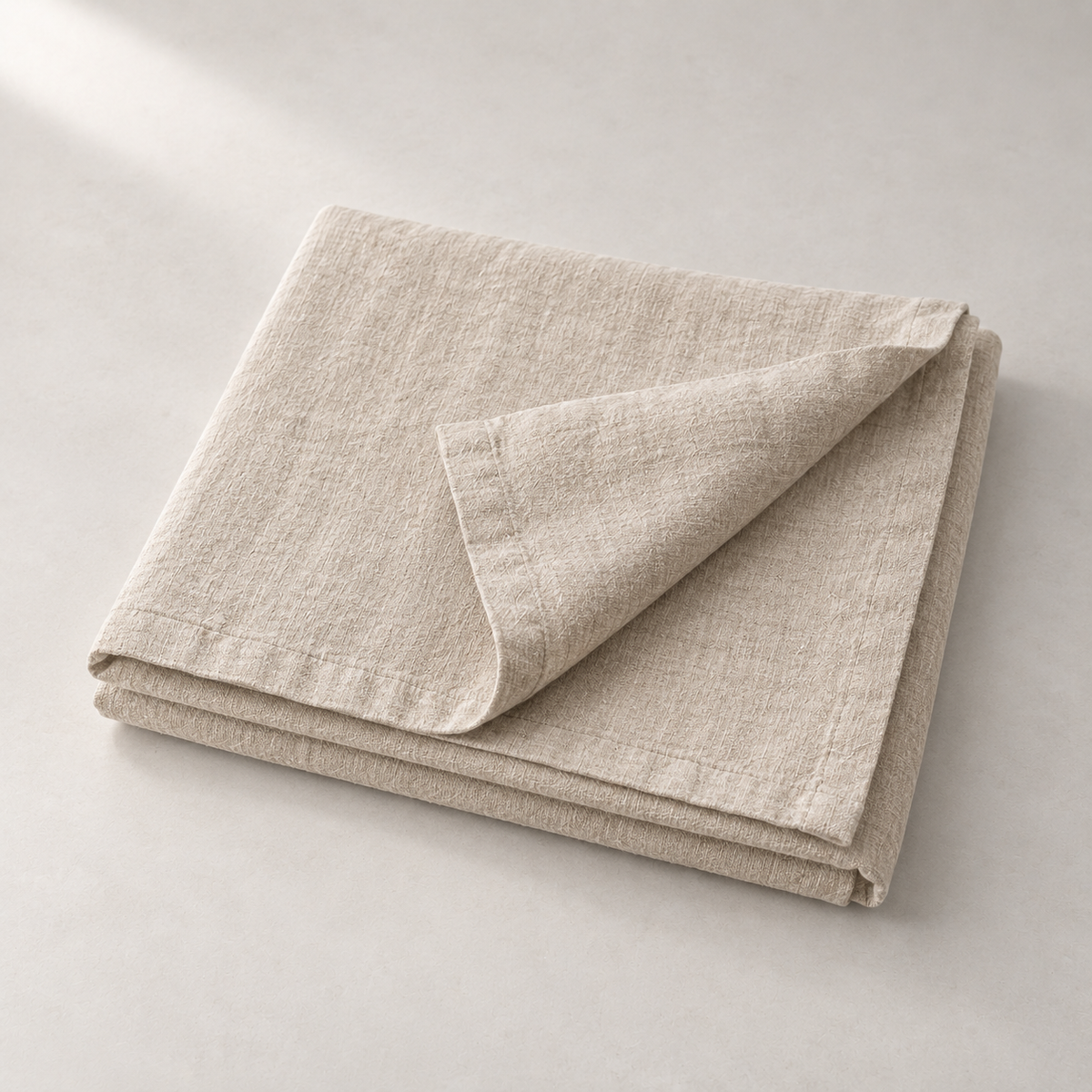 Cora Linen Tablecloth — carousel construction / scale
