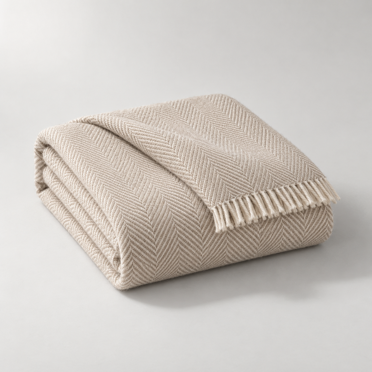 Elara Herringbone Throw — carousel hero / product card