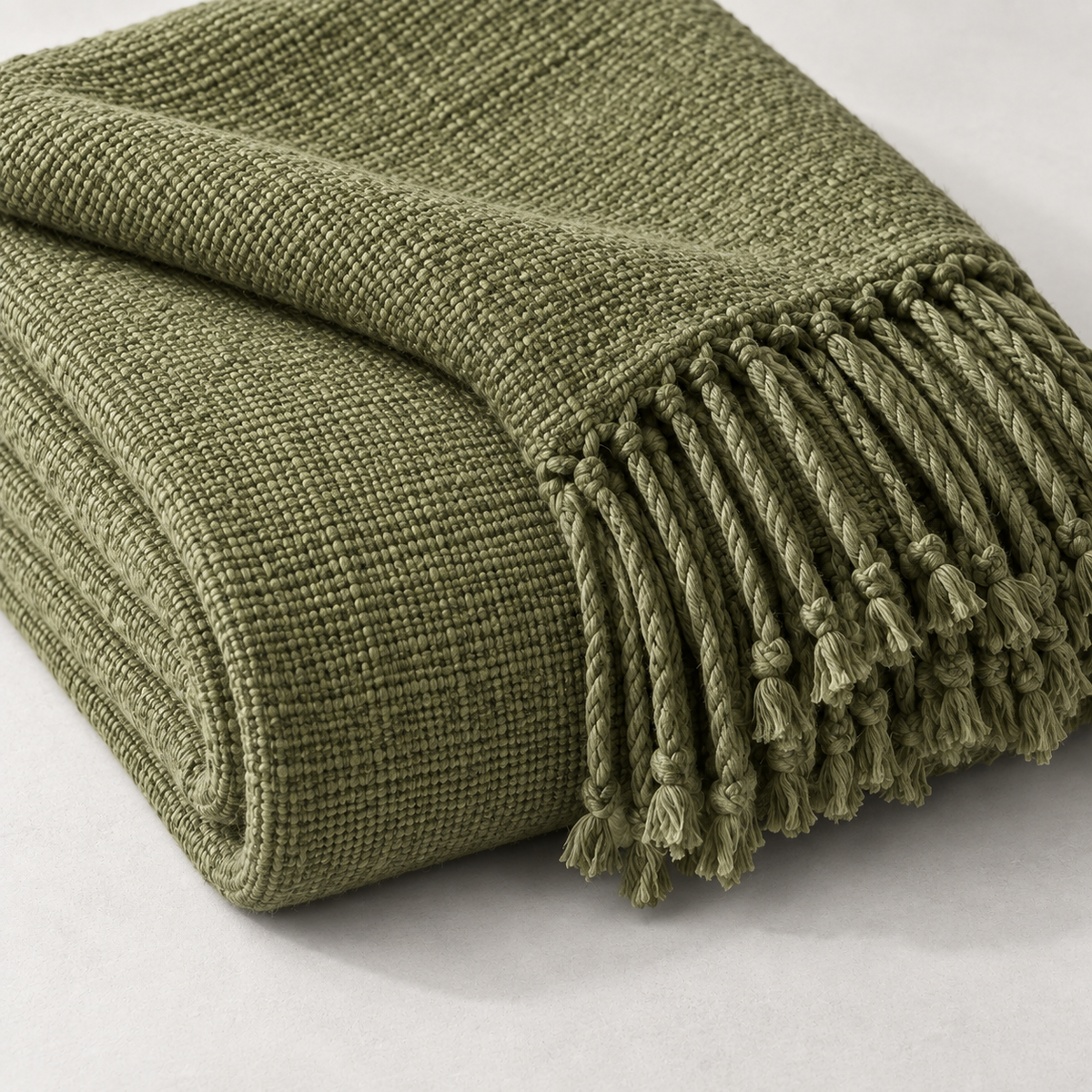Orin Fringe Throw — carousel texture detail