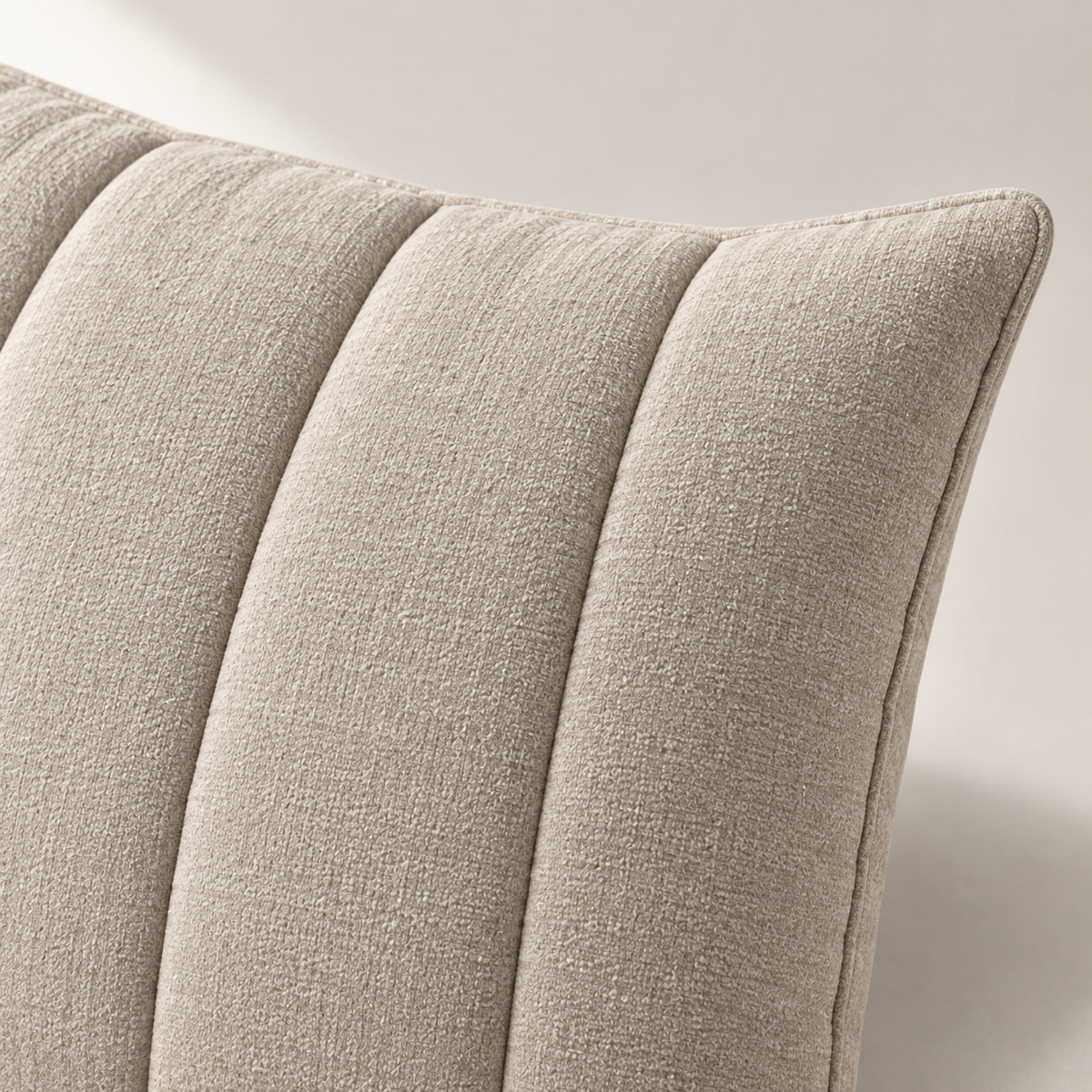 Veya Channel Cushion — carousel texture detail